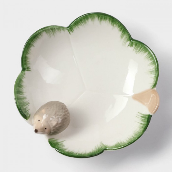 Блюдо керамическое сервировочное «Ёжик»