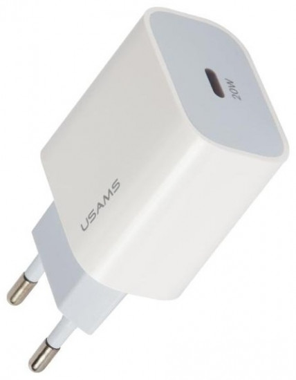 Комплект СЗУ Usams JOXLTZ01 30W Type-C порт + кабель Type-C-Type-C