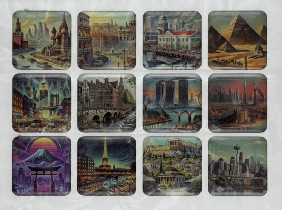 Набор стикеров 3D