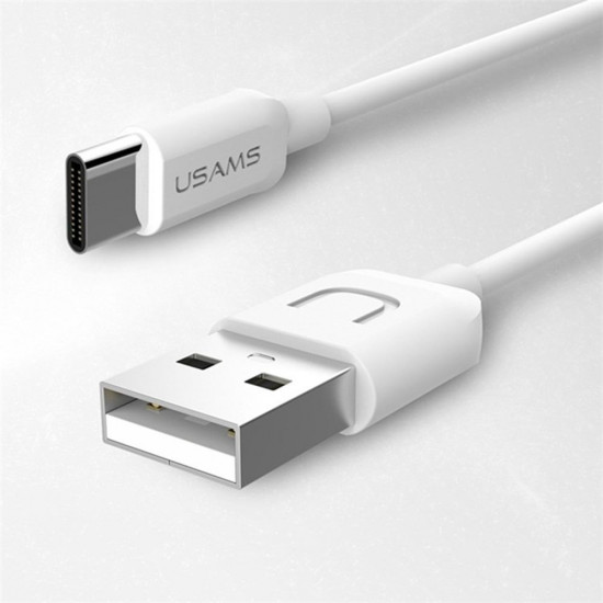 Комплект СЗУ Usams T48 18W QC3.0 1xUSB порт + кабель Type-C