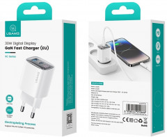 СЗУ CC229 XC Series 30W QC3.0+PD USB+Type-C порты - Фото 1