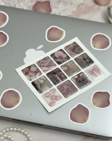 Набор стикеров 3D