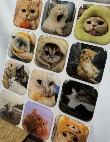 Набор стикеров 3D