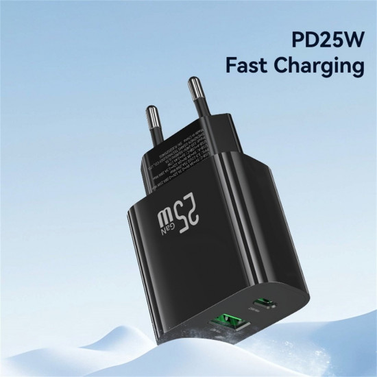 СЗУ Usams CC315 T65 CC315TC01 25W PD USB+Type-C порты