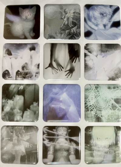 Набор стикеров 3D