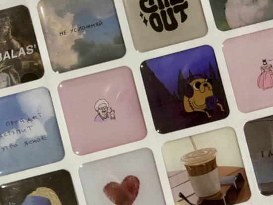 Набор стикеров 3D