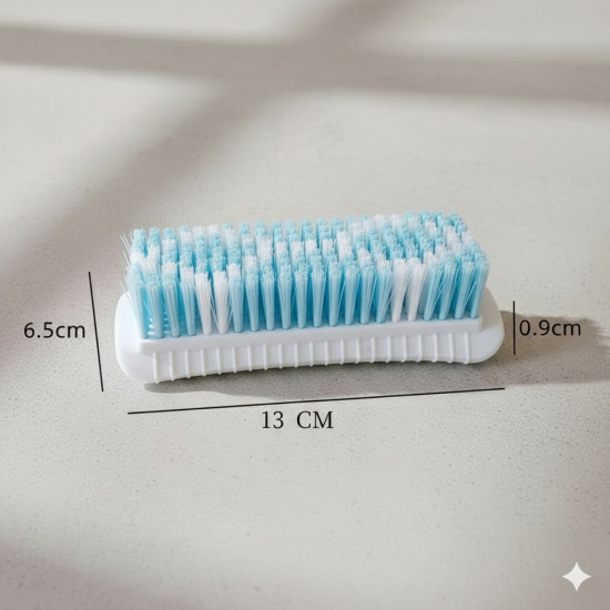 Щетка для стирки и чистки одежды и ковров с плотной гибкой щетиной