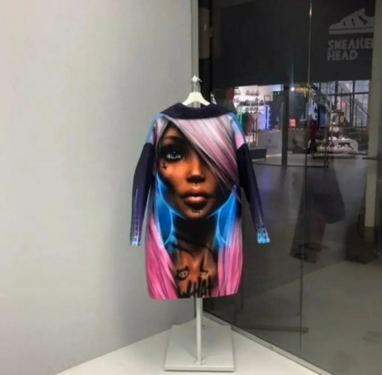 Пальто с дизайнерским 3D-принтом «Butterfly Art»