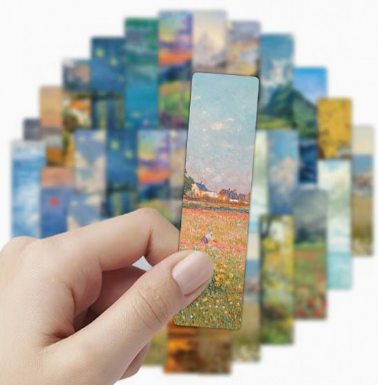 Набор закладок для книг «Пейзаж аниме»