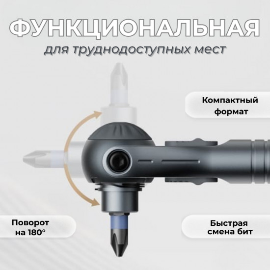 Набор трещотка с насадками