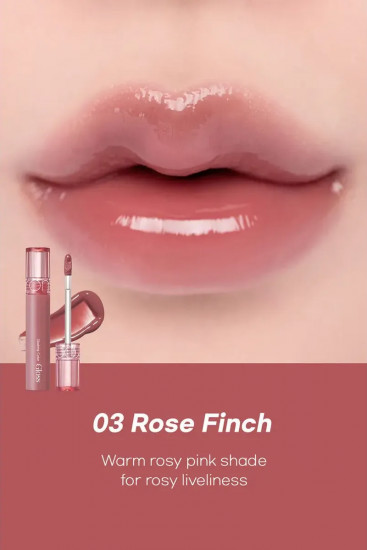 Стойкий блеск для эффекта стеклянных губ 03 Rose Finch