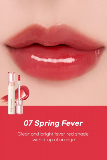 Стойкий блеск для эффекта стеклянных губ 07 Spring Fever