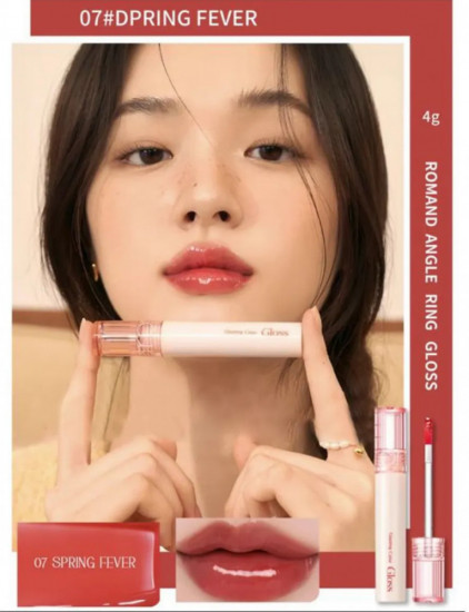 Стойкий блеск для эффекта стеклянных губ 07 Spring Fever