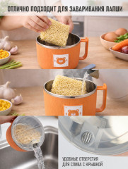 Термос-миска с ложкой - Фото 2