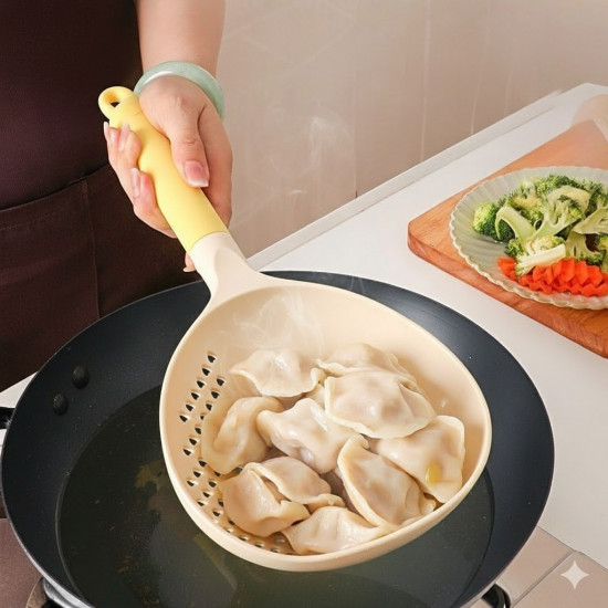 Термостойкая ложка-дуршлаг