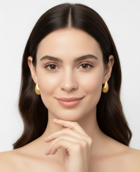 Серьги «Золотая роса»