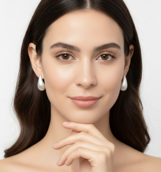 Серьги «Серебрянная роса»