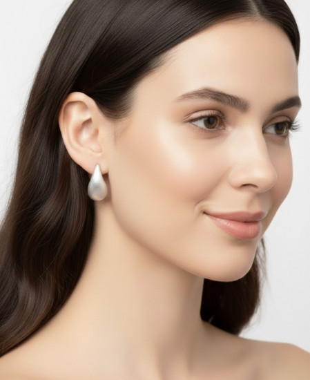 Серьги «Серебрянная роса»