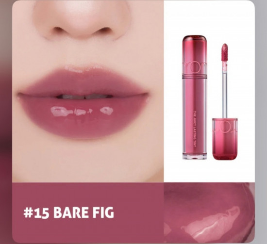 Тинт для губ с глянцевым финишем «The Juicy Lasting Tint», тон 15 Bare Fig