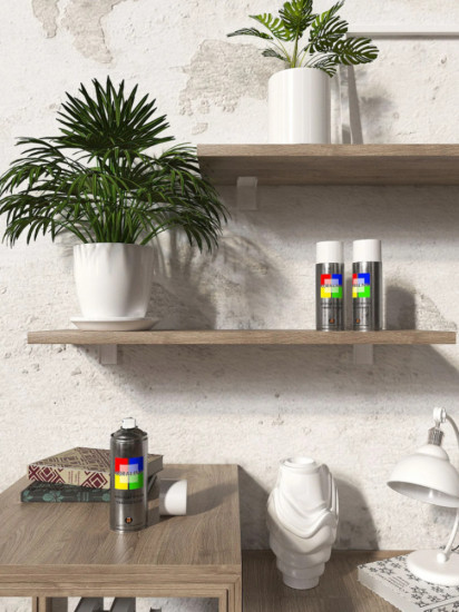 Краска акриловая универсальная, RAL9003 Белый глянцевый