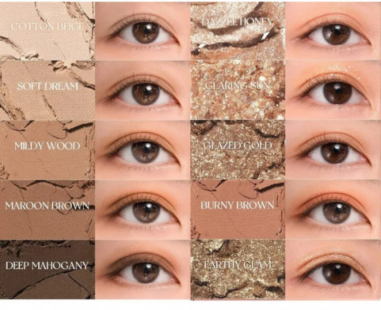 Палетка теней для век «Better Than Eyes», оттенок 02 Mahogany Garden