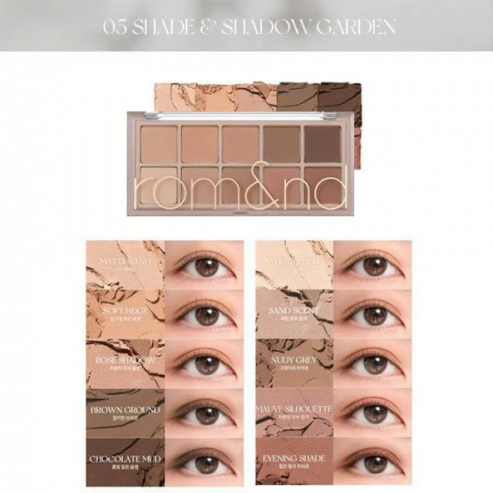 Палетка теней для век «Better Than Eyes», оттенок 05 Shade & Shadow Garden