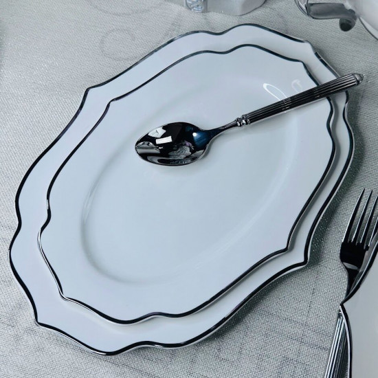 Набор блюд «Magnolia silver»