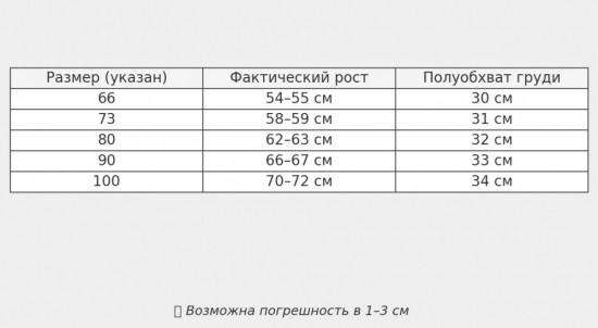 Комбинезон детский «Baby»
