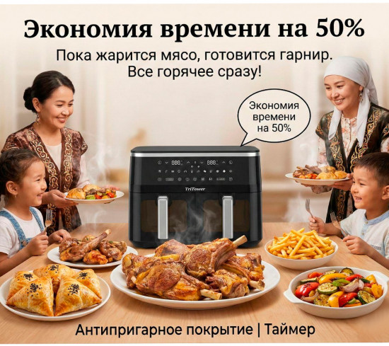 Аэрогриль-мультипечь TT-8660