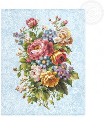 Набор полотенец из рогожки «Пионы» - Фото 4