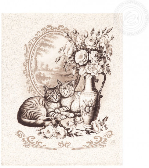 Набор полотенец из рогожки «Ностальгия»