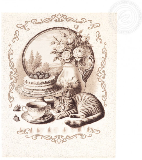 Набор полотенец из рогожки «Ностальгия»