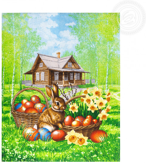 Набор полотенец из рогожки «Околица»