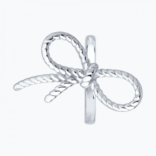 Серьга из серебра