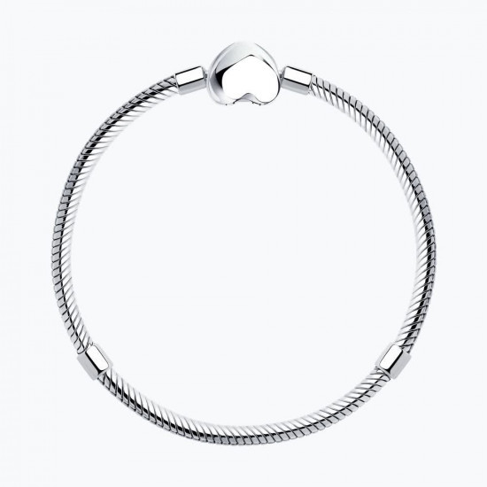 Браслет для шармов из серебра