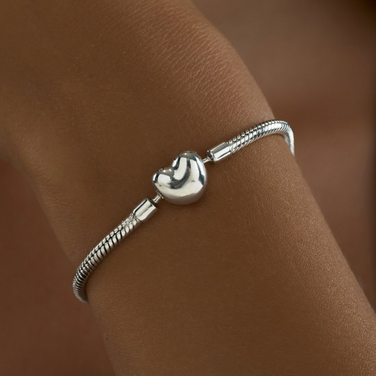 Браслет для шармов из серебра