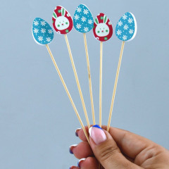 Набор шпажек для канапе «Пасхальные яйца» - Фото 2