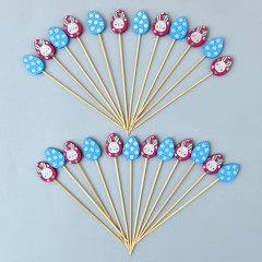 Набор шпажек для канапе «Пасхальные яйца» - Фото 5