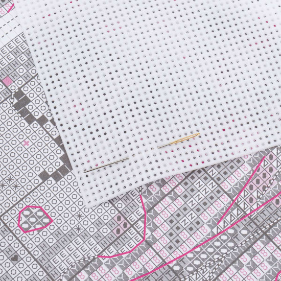 Набор для вышивания на пластиковой канве «Пасхальный кулич»