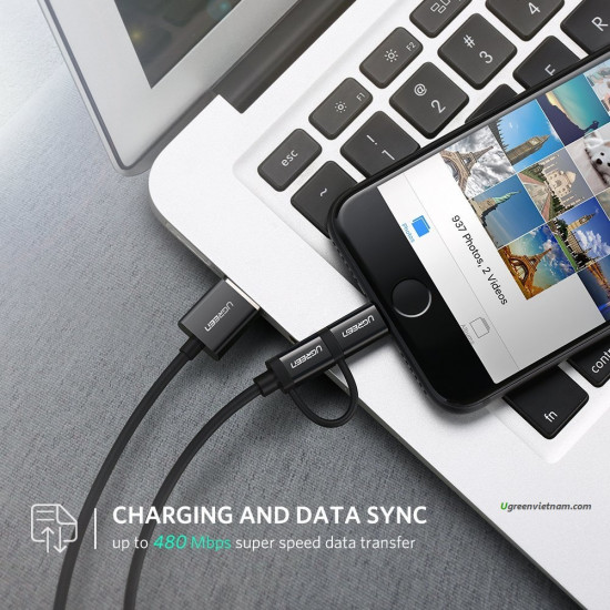 Кабель Ugreen MicroUSB US178