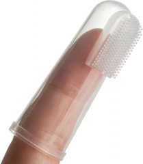 Щетка силиконовая на палец CS-502 Kids - Фото 2