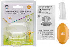 Щетка силиконовая на палец CS-502 Kids - Фото 3