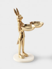 Конфетница двойная «Кролик угощает» - Фото 1