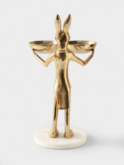 Конфетница двойная «Кролик угощает» - Фото 2