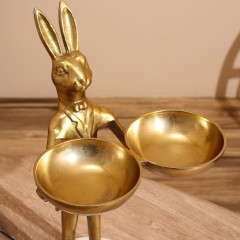 Конфетница двойная «Кролик угощает» - Фото 5