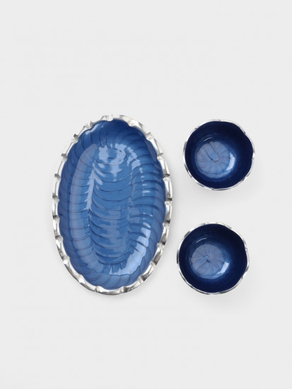 Менажница на подставке «Кувшинки»