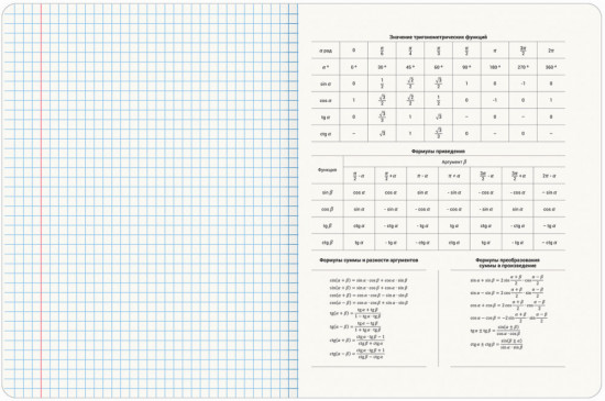 Тетрадь предметная