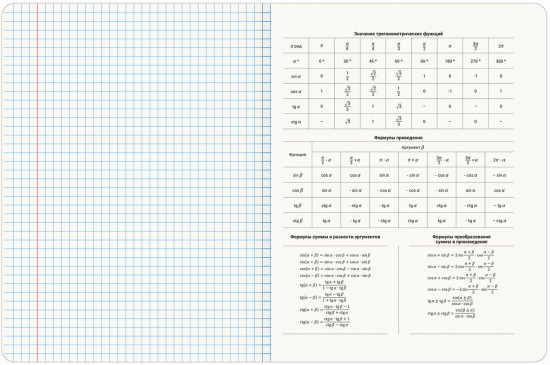 Тетрадь предметная