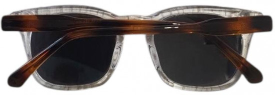 Очки DAVID, UV400 Polarized , цвет линз черный, цвет оправы леопардовый