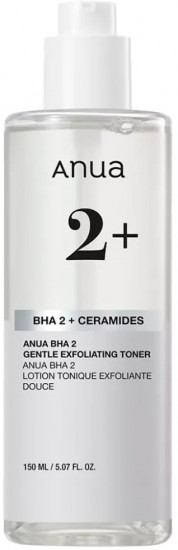 Тонер BHA 2 + Ceramides Exfoliating Toner